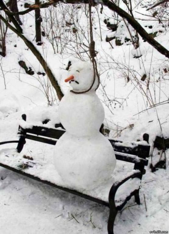 Suicidal Snowman