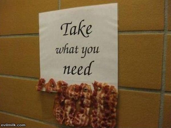 Take What You Need
