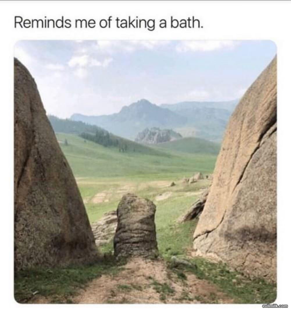 Taking A Bath