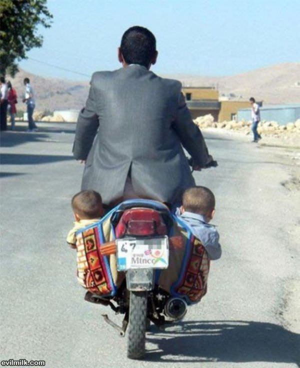 Taking The Kids For A Ride