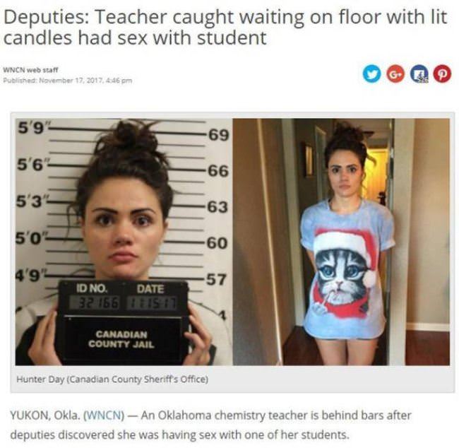 Teacher Busted