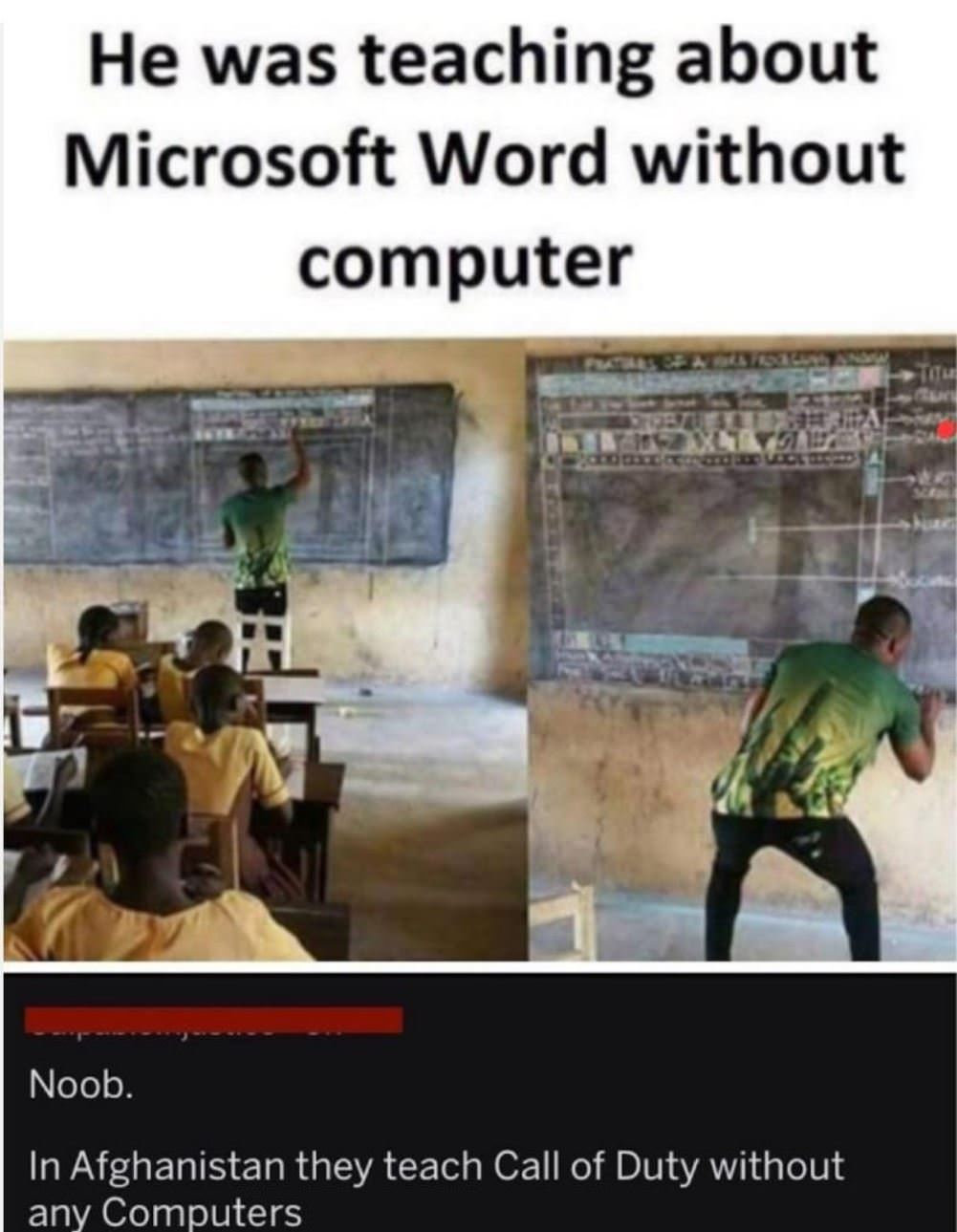 Teaching Without Computers