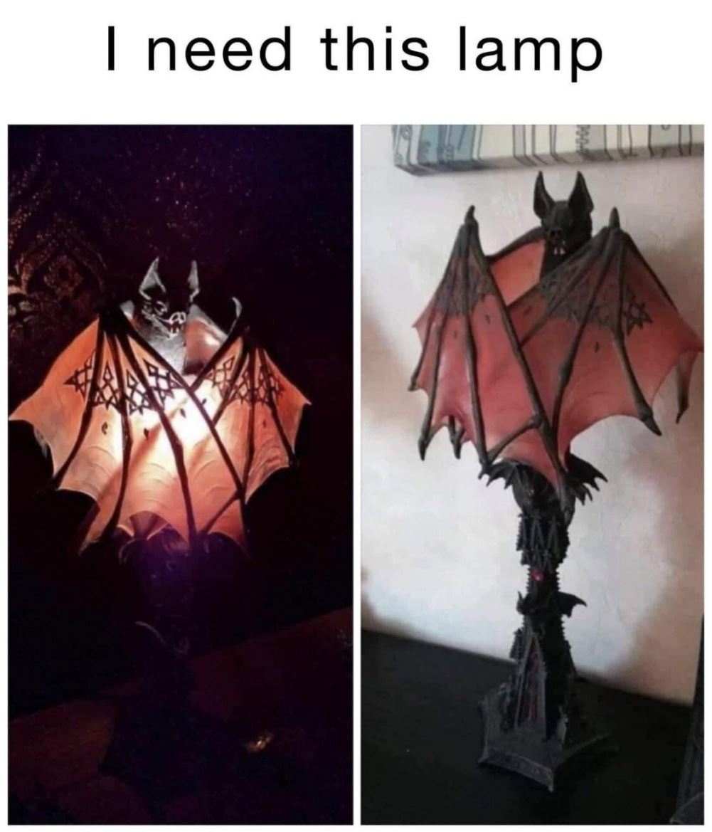 The Bat Lamp