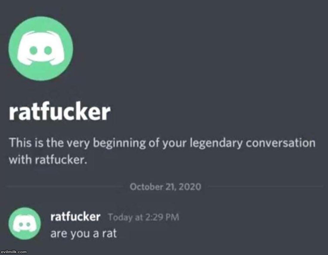 The Beginning Of Your Conversation
