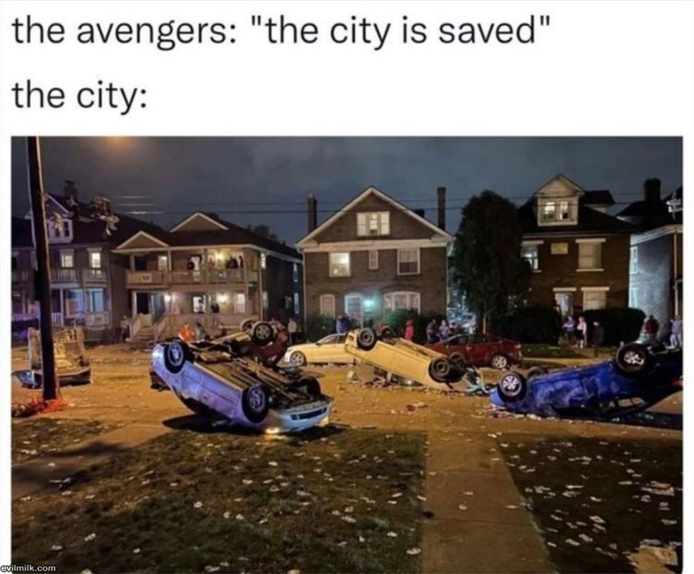 The City Is Saved