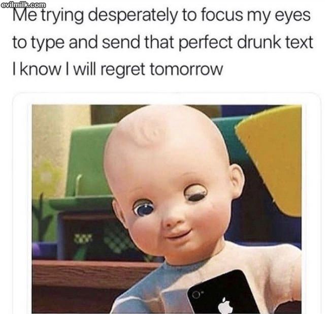 The Drunk Text