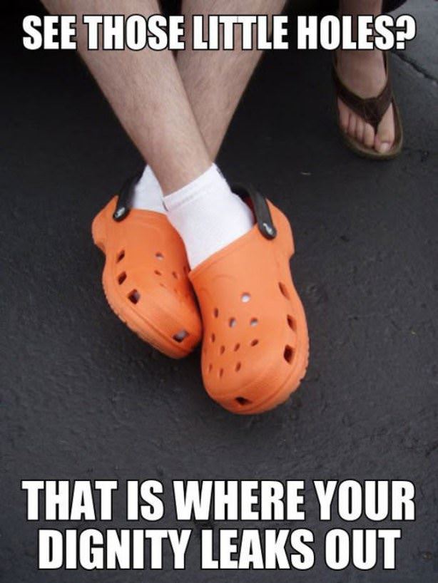 The Little Holes In Crocs