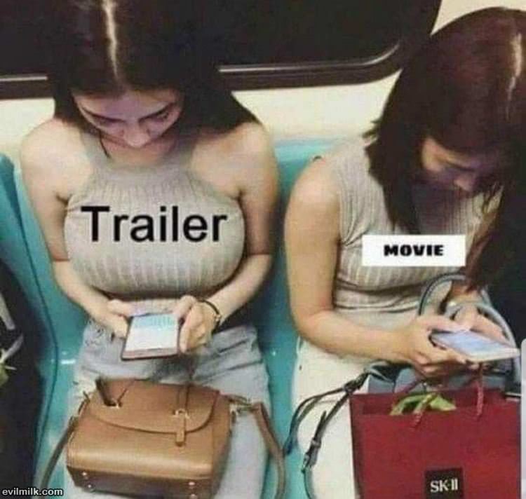 The Trailer And The Movie