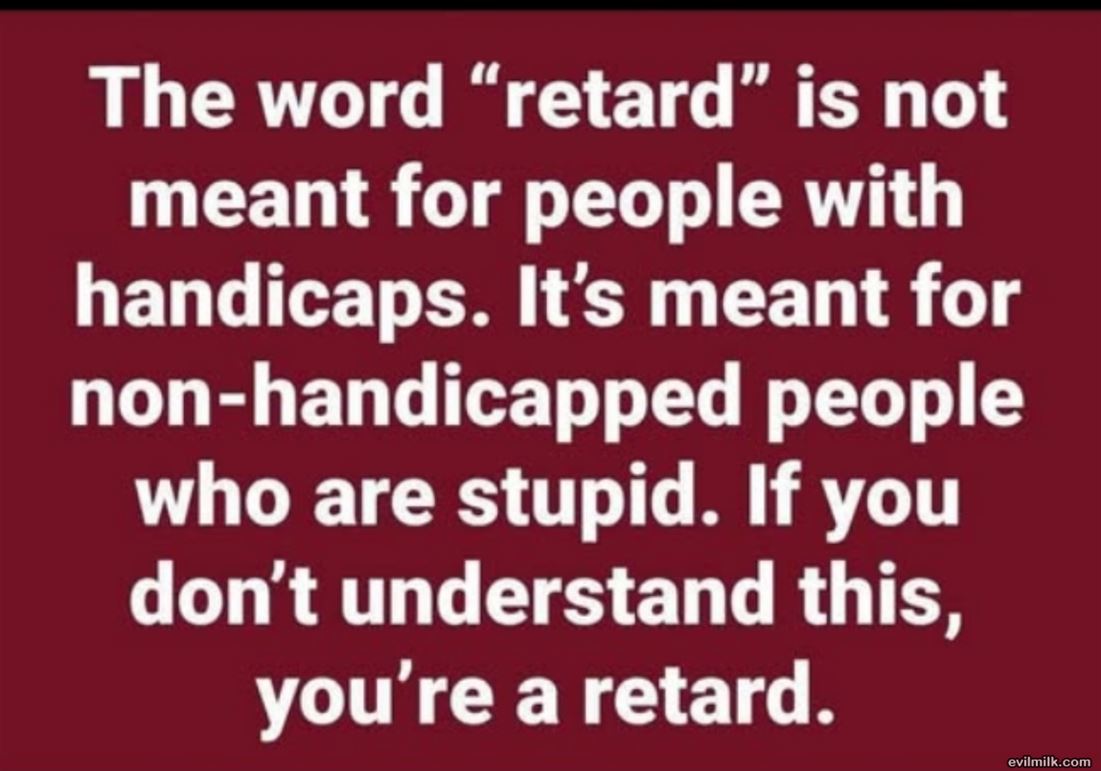 The Word Retard