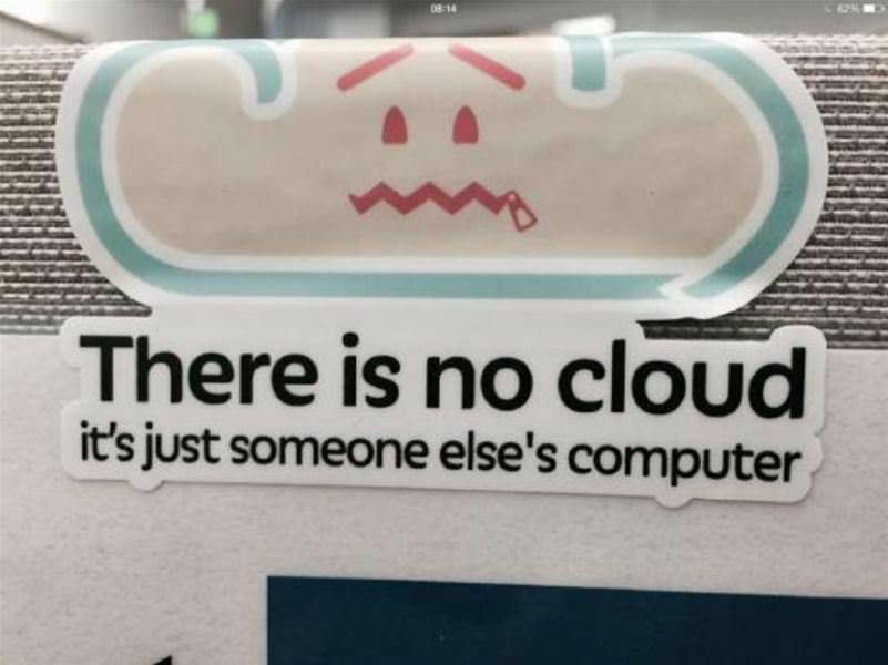 There Is No Cloud