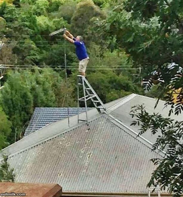 This Guy Is All About Safety