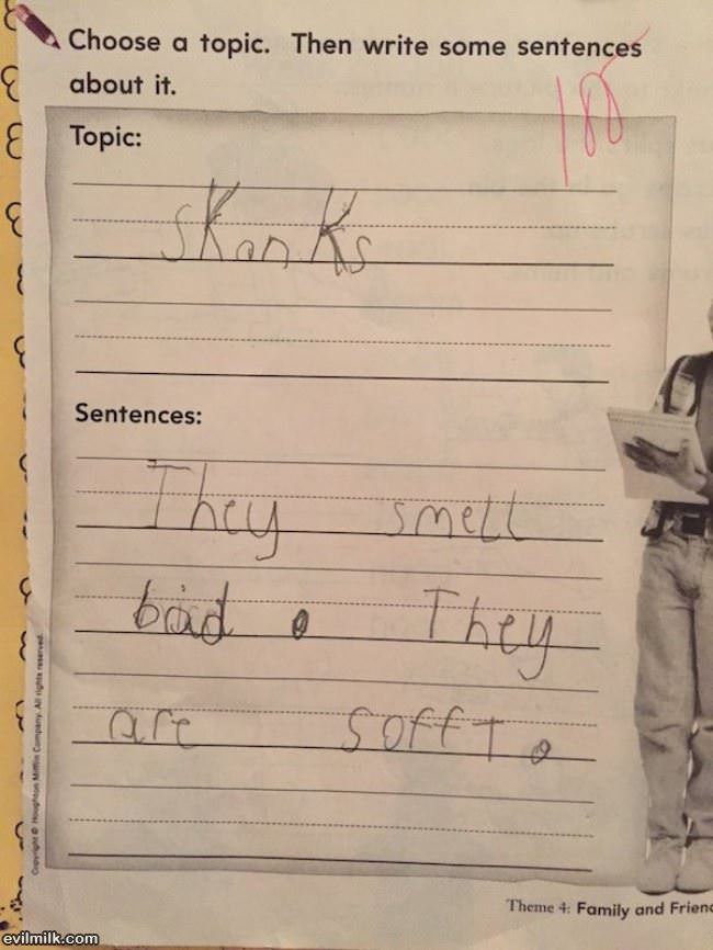 This Kid Has A Point