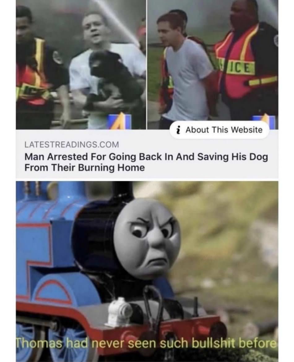 Thomas Is Not Happy