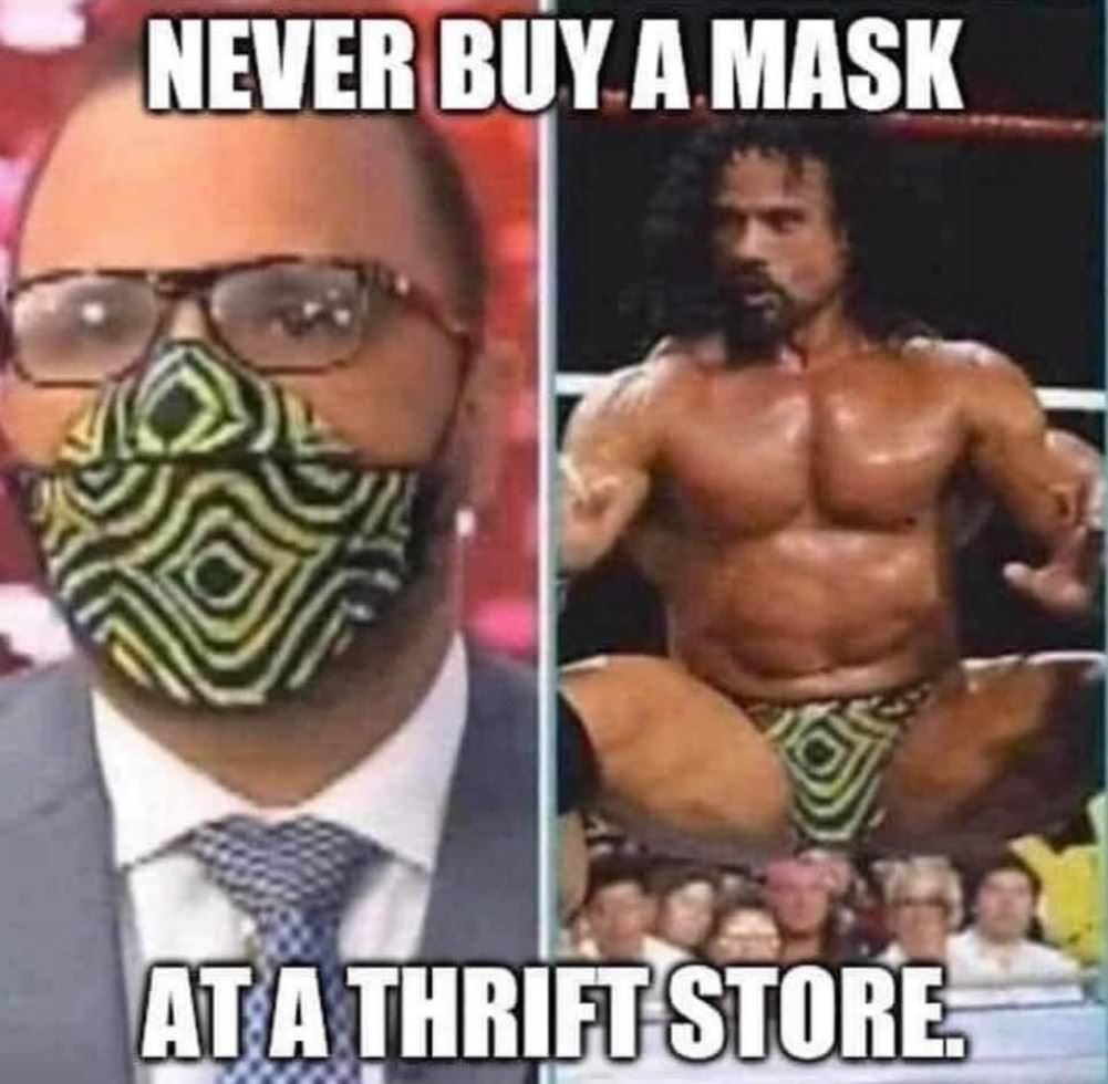 Thrift Store Mask