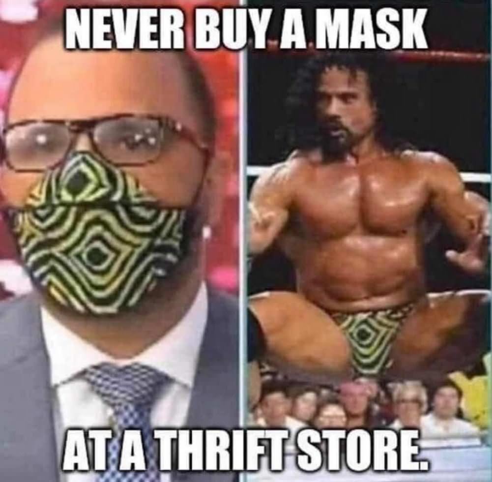 Thrift Store Mask