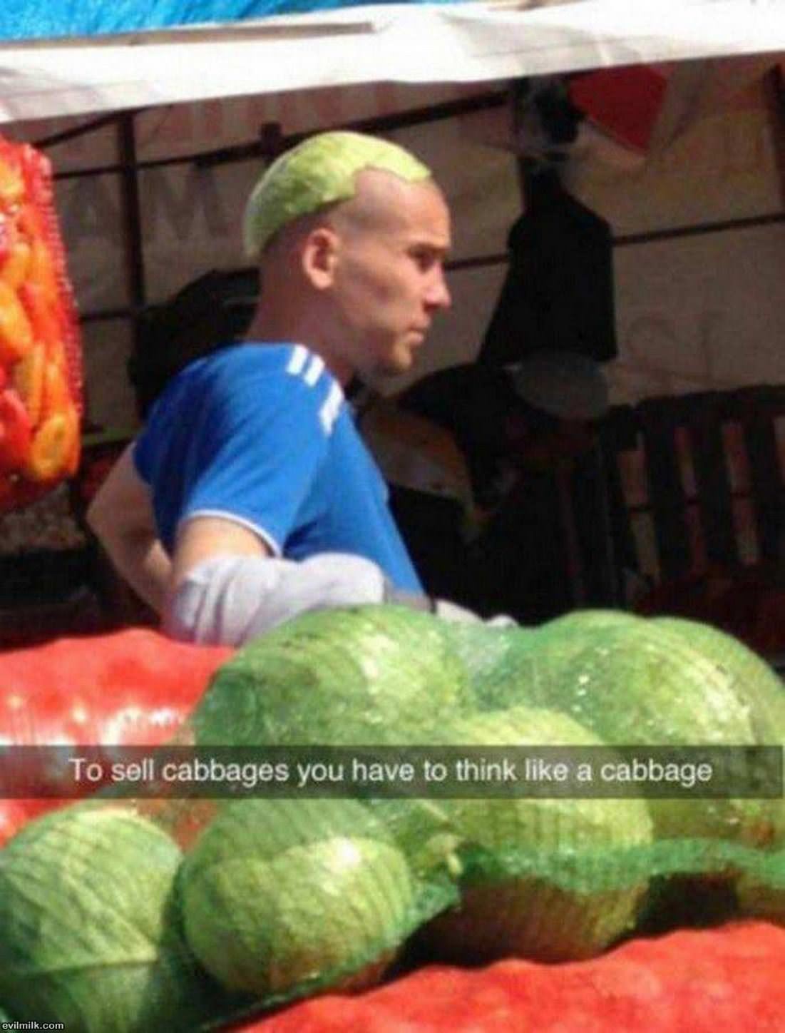 To Sell The Cabbage