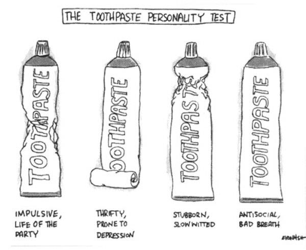 Toothpaste Personality Test