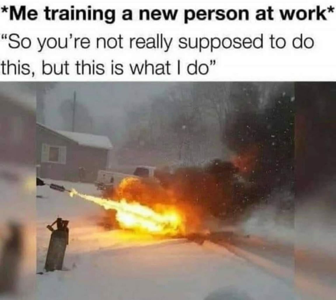 Training The New Person
