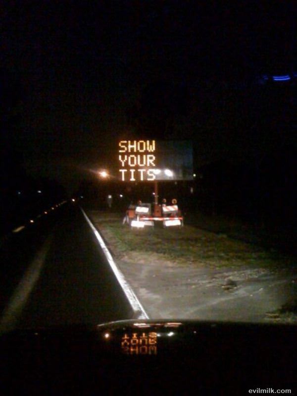 Useful Road Sign