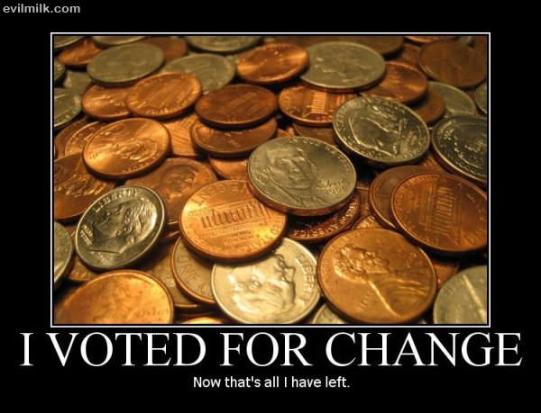 Voted For Change