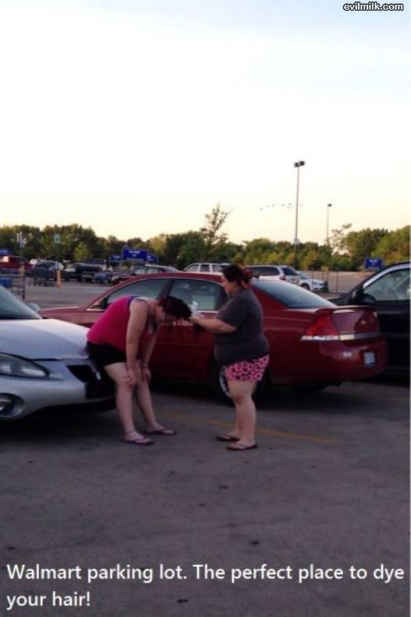 Walmart Parking Lot