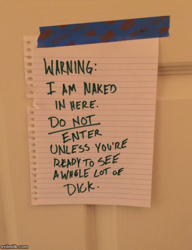 Warning