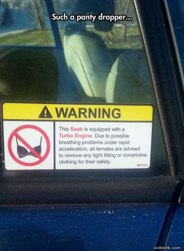 Warning Sticker