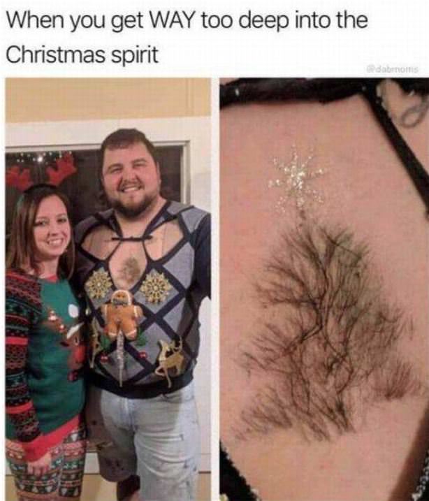 Way Too Deep In The Christmas Spirit