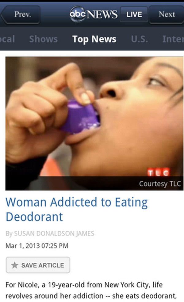 Weird Addiction