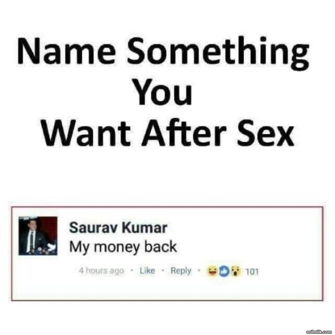 What Do You Want