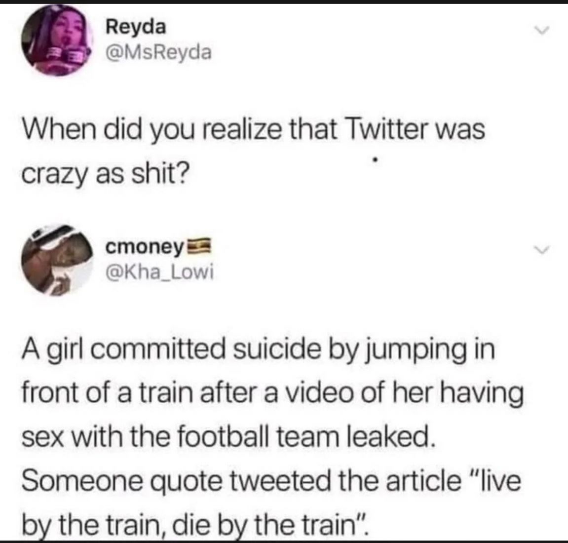 When Did You Know