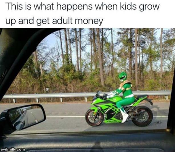 When Kids Get Adult Money