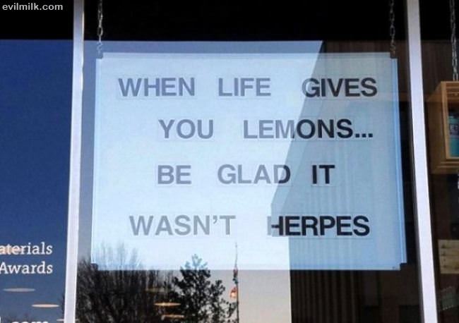 When Life Gives You Lemons