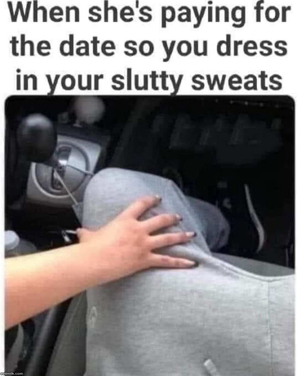 When She Is Paying