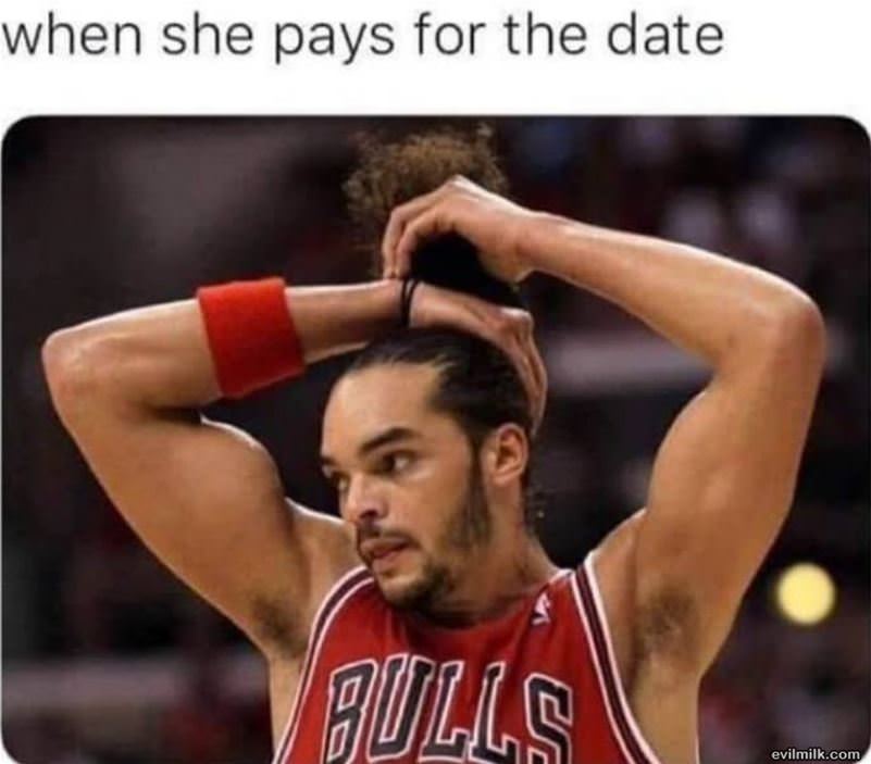 When She Pays For The Date