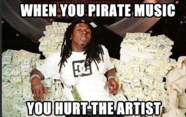 When You Pirate Music