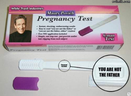White Trash Preggo Test