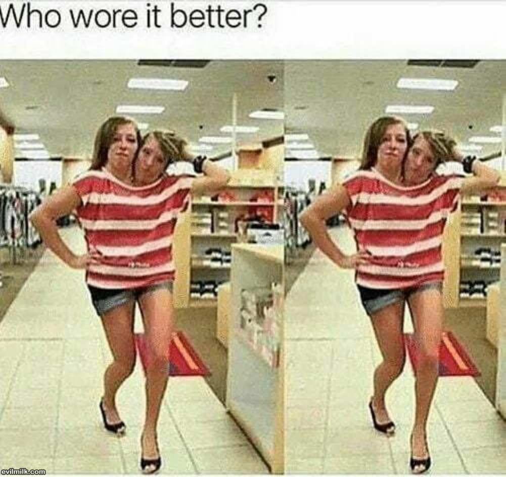 Who Wore It Better