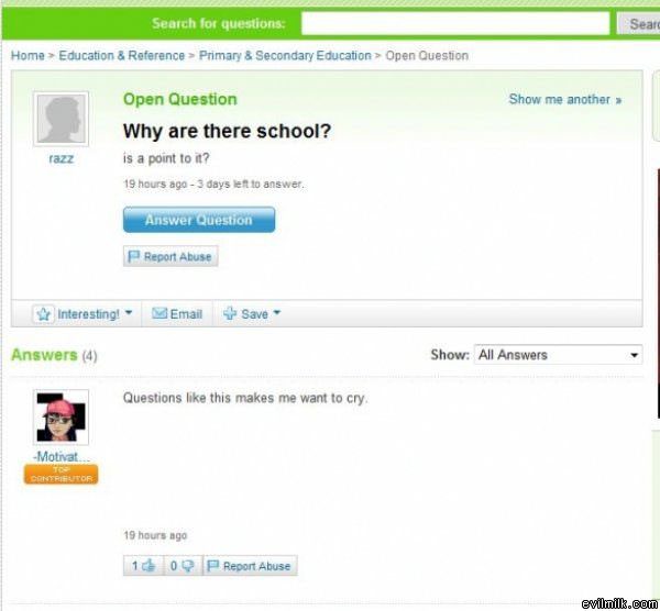 Why Are School