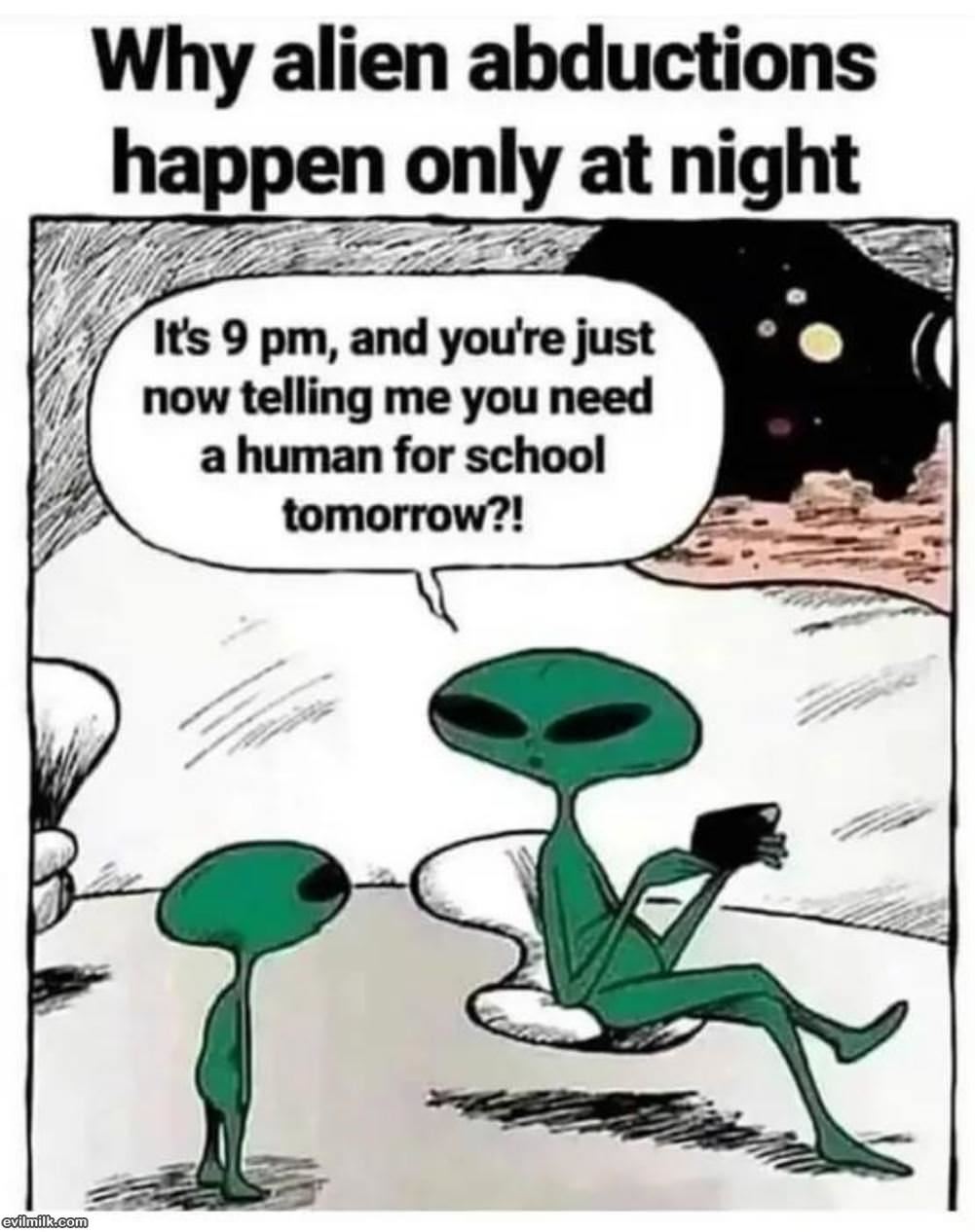 Why At Night