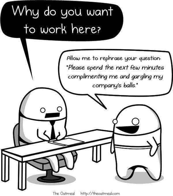 Why Do You Want To Work Here
