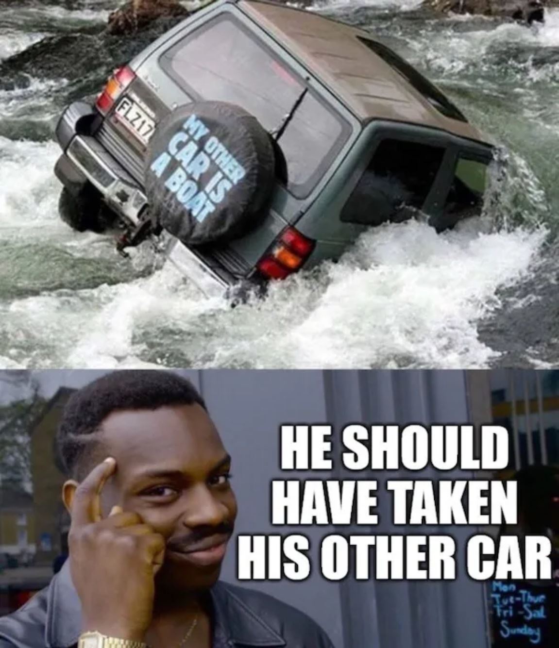 Wrong Car Dude