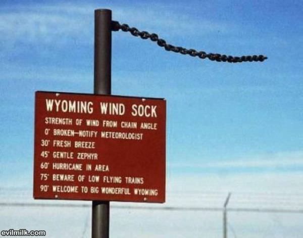 Wyoming Wind Sock