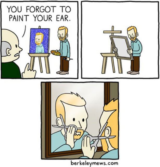 You Forgot To Paint Your Ear