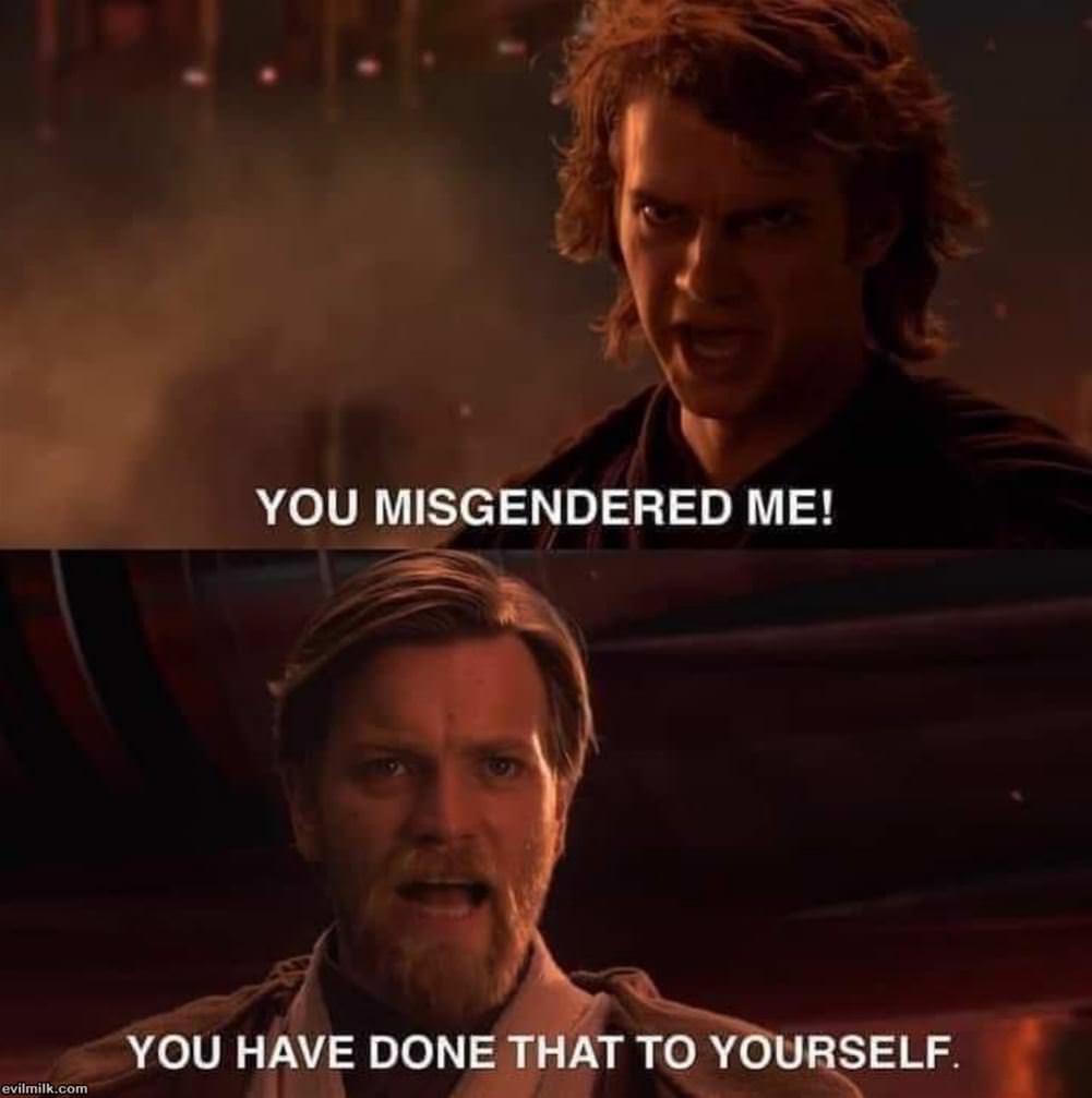 You Misgendered Me