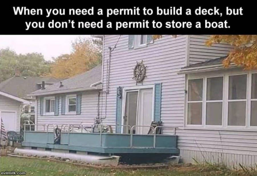 You Need A Permit