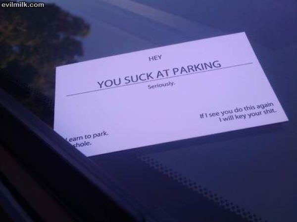 You Suck At Parking