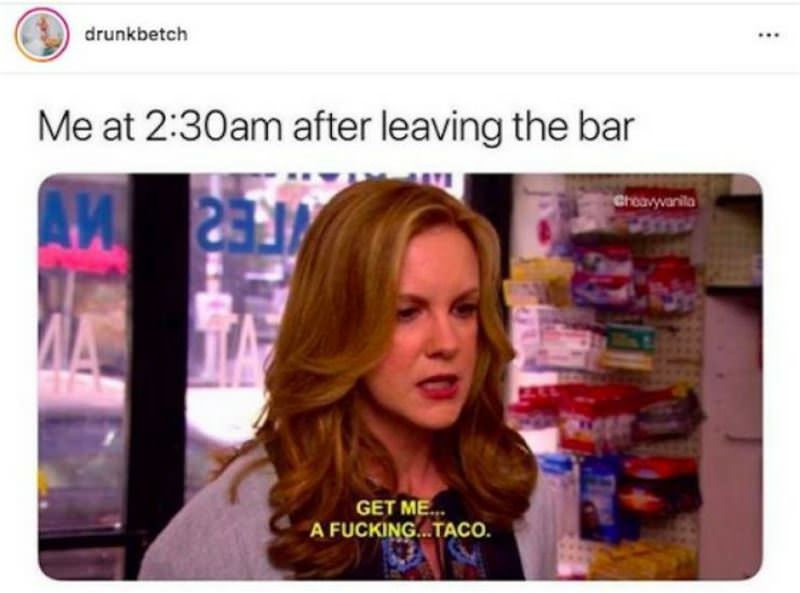 You might be drunk if 58