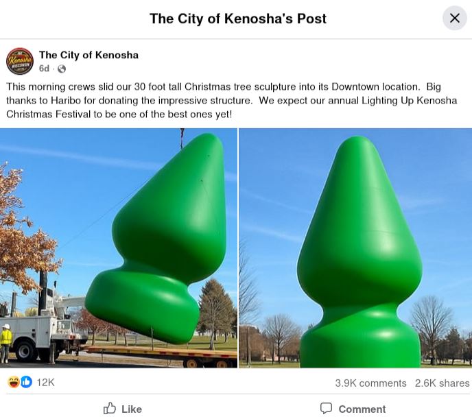 Your Moms Christmas Tree Is Here