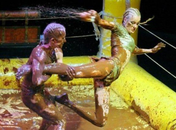 Female Mud Wrestling 11